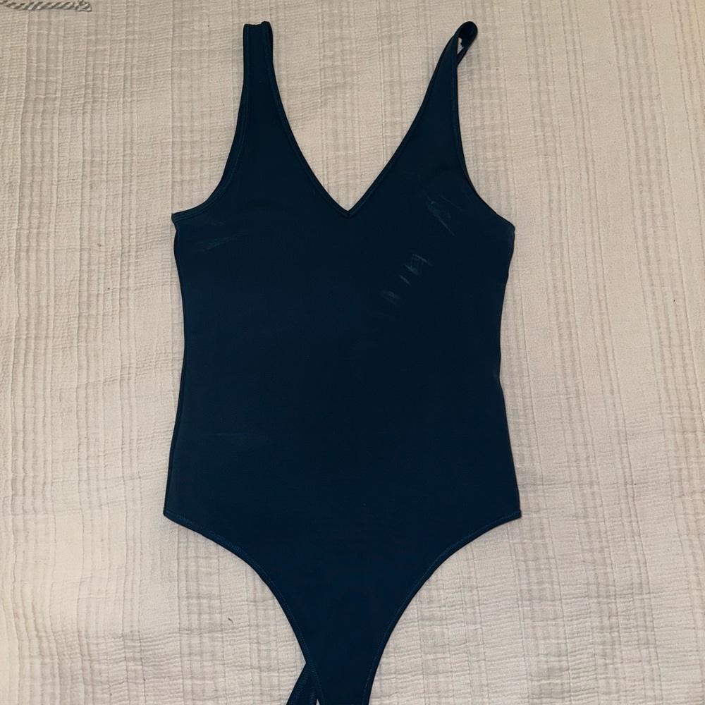 Abercrombie & Fitch | Teal Tank Top Body Suit | GUC | Size M